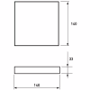 Светильник Eurolamp GM 13W 4000K (LED-NLS-13/40(GM)) - Image 3