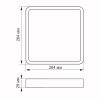 Светильник Videx 24W 5000K Black (VL-DLSS-245B) - Image 2