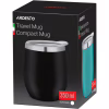 Термокружка Ardesto Compact Mug 350 мл Black (AR2635MMB) - Image 4