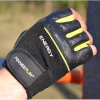 Рукавички для фітнесу PowerPlay 9058 Energy чорно-жовті M (PP_9058_M_Energy) - Image 2