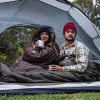 Спальний мішок Naturehike з капюшоном U250 NH20MSD07 (6°C) лівий, коричневий (6927595767207-L) - Image 6