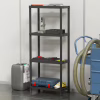Стелаж Plastmeccanica Universal Vent пластиковий 4 полиці 60х30х138 см чорний (5136) - Image 3