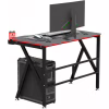 Комп'ютерний стіл GT Racer T-1218 Black (T-1218 (120x60x73) Black) - Image 3