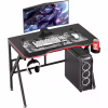 Комп'ютерний стіл GT Racer T-1218 Black (T-1218 (120x60x73) Black) - Image 5
