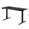 Компьютерный стол Mealux PowerDesk Duo Black (EVO-242 Duo B/B) - Image 3