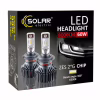 Автолампа SOLAR H11 12/24V 6500K 8000Lm 60W ZES Chip (8311) - Image 4
