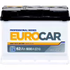 Акумулятор автомобільний EUROCAR 6СТ-62АЗ (0) (-/+) (L2) 600А12V (E) - Image 2
