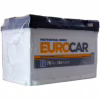 Акумулятор автомобільний EUROCAR 6СТ-78АЗ (0) (-/+) (L3) 780А 12V - Image 2