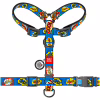 Шлей для собак WAUDOG Nylon с QR паспортом анатомическая H-образная "ВАУ" S (5606) - Image 2