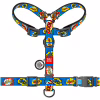Шлея для собак WAUDOG Nylon з QR паспортом анатомічна H-подібна "ВАУ" S (5606) - Image 2