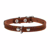 Ошейник для животных Collar одинарный Ш 14 мм Д 27-35 см коричневый (00036) - Image 2