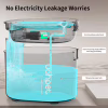 Універсальний посуд для тварин Uahpet Поїлка Glow Wireless Pet Fountain (UYSJ05QD) - Image 8