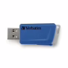 USB флеш накопичувач Verbatim 2x32GB Store 'n' Click Red/Blue USB 3.2 (49308) - Image 5