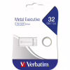 USB флеш накопитель Verbatim 32GB Metal Executive Silver USB 2.0 (98749) - Image 4