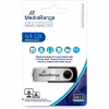 USB флеш накопитель Mediarange 64GB Black/Silver USB 2.0 (MR912) - Image 3