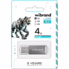 USB флеш накопичувач Wibrand 4GB Cougar Silver USB 2.0 (WI2.0/CU4P1S) - Image 2
