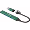 Концентратор Canyon hub DS-02 4in1 USB-A/C Green (CNS-TDS02GR) - Image 2