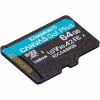 Карта пам'яті Kingston 64GB microSDXC сlass 10 UHS-I U3 V30 A2 Canvas Go Plus G4 (SDCG4/64GBSP) - Image 2