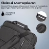 Сумка для ноутбука Promate 15.6" Satchel-MB black (satchel-mb.black) - Image 5