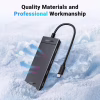 Концентратор Ugreen USB-C to 4xUSB-C 3.2 Gen2 10Gbps CM806 black (35584) - Image 7