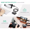 Концентратор Ugreen USB 3.0 to 4xUSB + USB-C plug 1.0m CR113 black (40850) - Image 2