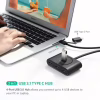 Концентратор Ugreen USB 3.0 to 4xUSB + USB-C plug 1.0m CR113 black (40850) - Image 3