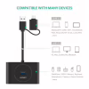 Концентратор Ugreen USB 3.0 to 4xUSB + USB-C plug 1.0m CR113 black (40850) - Image 7