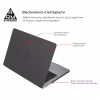 Чехол для ноутбука Armorstandart 15.3" MacBook Air M4/M3/M2 (A3241/A3114/A2941) Black Matte Shell (ARM80472) - Image 2