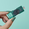 USB флеш накопичувач Kingston 256GB DataTraveler Duo USB 3.2 / Type-C Black/Green (DTDEG2/256GB) - Image 8