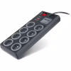 Сетевой фильтр питания REAL-EL RS-8F USB CHARGE 3m, black (EL122300004) - Image 7