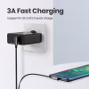 Дата кабель USB 2.0 AM to USB-C 1.0m 3A 90° corner US176 black Ugreen (20856) - Image 5