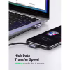 Дата кабель USB 2.0 AM to USB-C 1.0m 3A 90° corner US176 black Ugreen (20856) - Image 6