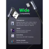 Дата кабель USB 2.0 AM to USB-C 1.0m 3A 90° corner US176 black Ugreen (20856) - Image 8