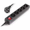 Мережевий фільтр живлення REAL-EL RS-Protect M 1.8m, black (EL122300026) - Image 5