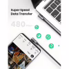 Дата кабель USB-C to USB-C 2.0m 5A 100W US335 90-degree Space Gray Ugreen (70698) - Image 3