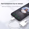 Перехідник Lightning to 3.5mm/Lightning 2LT-WH-BP Orico (CA912797) - Image 3