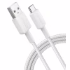 Дата кабель USB 2.0 AM to Type-C 1.8m 322 White Anker (A81H6H21) - Image 3