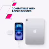 Дата кабель USB-C to USB-C 1.2m CC100SC 100W White Canyon (CNS-CC100SC12W) - Image 8
