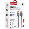 Кабель мультимедійний DisplayPort M to DisplayPort M V2.0 Promate (dplink-16k.black) - Image 2