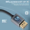 Кабель мультимедійний DisplayPort M to DisplayPort M V2.0 Promate (dplink-16k.black) - Image 4