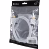 Кабель мультимедийный HDMI M to HDMI M 1.0m V2.0 white Sandberg (308-97) - Image 2