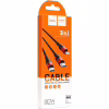 Дата кабель USB 2.0 AM to Lightning + Micro 5P + USB-C 1.0m Xpress one X26 black+red HOCO (6957531080282) - Image 3