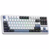 Клавіатура Aula F87 Gasket Greywood V3 Wireless/Bluetooth/USB UA White (6948391208602) - Image 2