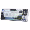 Клавіатура Aula F87 Gasket Greywood V3 Wireless/Bluetooth/USB UA White (6948391208602) - Image 3