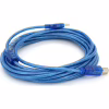 Кабель для принтера USB 2.0 AM/BM 5.0m ferrite blue Ritar (YT-AM/BM-5.0TBL) - Image 2