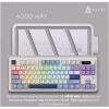 Клавіатура Ajazz AK870 PLUS Murad Switch RGB Wireless/Bluetooth/USB White (AK870-MU-BWD) - Image 6