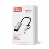 Адаптер USB-C + USB A to RJ45 Ethernet 1000Mbps ColorWay (CW-AD-CRG) - Image 5