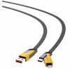 Дата кабель USB 2.0 AM to USB-C + USB 2.0 AM to Lightning 1.0m 60W black XO (NB283_4-in-1_Black) - Image 2