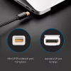 Кабель мультимедійний miniDisplayPort M to DisplayPort M 1.5m MD105 black Ugreen (10477) - Image 3