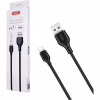 Дата кабель USB 2.0 AM to USB-C 1.0m 2.1A black XO (XO-NB-103-TC-1-BK) - Image 2
